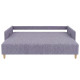 Ортопедический диван Мекко Scandi 2060×950 Bonel Standart Hard Plus IV категория Bestseller Dusty Violet - фото 4