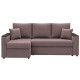 Угловой ортопедический диван Мекко Senator 2500x1500 Bonel Standart Hard Plus II категория Allure Premium Rose - фото 3