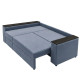Угловой ортопедический диван Мекко Senator 2500x1500 Bonel Standart Hard Plus IV категория Bestseller Blue Fog - фото 4