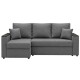 Угловой ортопедический диван Мекко Senator 2500x1500 Bonel Standart Hard Plus Акционная ткань Bagama 46 - фото 3