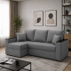 Угловой ортопедический диван Мекко Senator 2500x1500 Bonel Standart Hard Plus Акционная ткань Bagama 46 - фото 1