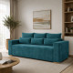 Ортопедический диван Мекко Trend 2650×1150 Bonel Standart Hard Plus IV категория Bestseller Teal - фото 1