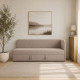 Диван-кровать ортопедическая Мекко Verto 1970*850 Bonel Standart Hard Plus II категория Allure Premium Off White - фото 1