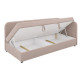 Диван-кровать ортопедическая Мекко Verto 1970*850 Bonel Standart Hard Plus II категория Allure Premium Off White - фото 4