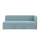Диван-кровать ортопедическая Мекко Verto 1970*850 Bonel Standart Hard Plus IV категория Bestseller Teal - фото 2
