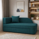 Детский ортопедический диван Мекко West 1600×820 Bonel Standart Hard Plus IІІ категория Austin 14 Petrol - фото 1