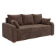 Ортопедический диван Мекко Wilson Maxi 2300x1000 Bonel Standart Hard Plus II категория Allure Premium Brown - фото 3