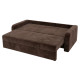 Ортопедический диван Мекко Wilson Maxi 2300x1000 Bonel Standart Hard Plus II категория Allure Premium Brown - фото 4