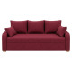 Ортопедичний диван Мекко Wilson Maxi 2300x1000 Bonel Standart Hard Plus III категорія Austin 8 Ruby Red - фото 2