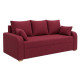 Ортопедичний диван Мекко Wilson Maxi 2300x1000 Bonel Standart Hard Plus III категорія Austin 8 Ruby Red - фото 3
