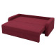 Ортопедичний диван Мекко Wilson Maxi 2300x1000 Bonel Standart Hard Plus III категорія Austin 8 Ruby Red - фото 4