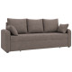 Диван раскладной ортопедический  Мекко Wilson 1950×1450 мм Bonel Standart Hard Plus III категория Austin 3 Antelope (MEK-161220) - фото 3