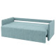 Ортопедический диван Мекко Yes! 2050x860 Bonel Standart Hard Plus IV категория Bestseller Pale Aqua - фото 4