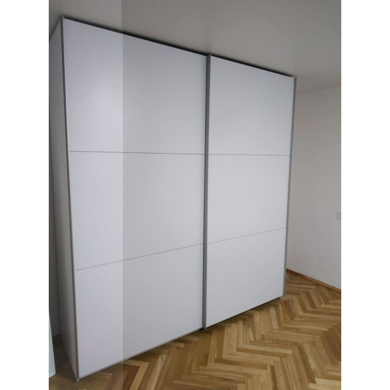 Шкаф-купе двухдверный Doros G-Caiser 220х60х240 см Белый (DRS-011004)