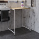 Стеллаж полка Бафрум 401 Ferrum-decor для стиральной машины 90x70,5x60,5 Белый металл ДСП Дуб Кремона Торро 16 мм (FRD-107582) - фото 4