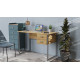 Компьютерный стол Ferrum-decor Дакота 75x120x70 серый ДСП Дуб Артизан 32мм (FRD-107272) - фото 2