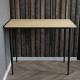Універсальний стіл Prime Ferrum-decor 750x1200x600 Чорний метал ДСП Дуб Кремона Торро 16 мм (FRD-107642) - фото 1