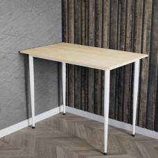 Універсальний стіл Prime Ferrum-decor 750x1000x700 Білий метал ДСП Дуб Кремона Торро 16 мм (FRD-107722)