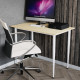 Універсальний стіл Prime Ferrum-decor 750x1000x700 Білий метал ДСП Дуб Кремона Торро 16 мм (FRD-107722) - фото 4