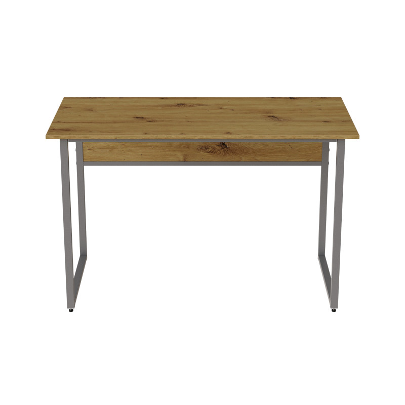 Компьютерный стол Ferrum-decor Коди 75x100x60 серый ДСП Дуб Артизан 32мм (FRD-107172)