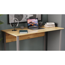 Компьютерный стол Ferrum-decor Курт 75x100x70 серый ДСП Дуб Артизан 32мм (FRD-107142)