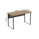 Компьютерный стол Ferrum-decor Майк 75x100x60 черный ДСП Дуб Артизан 32мм (FRD-107102) - фото 6