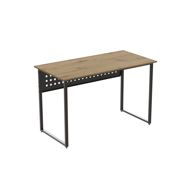 Компьютерный стол Ferrum-decor Майк 75x100x60 черный ДСП Дуб Артизан 32мм (FRD-107102)