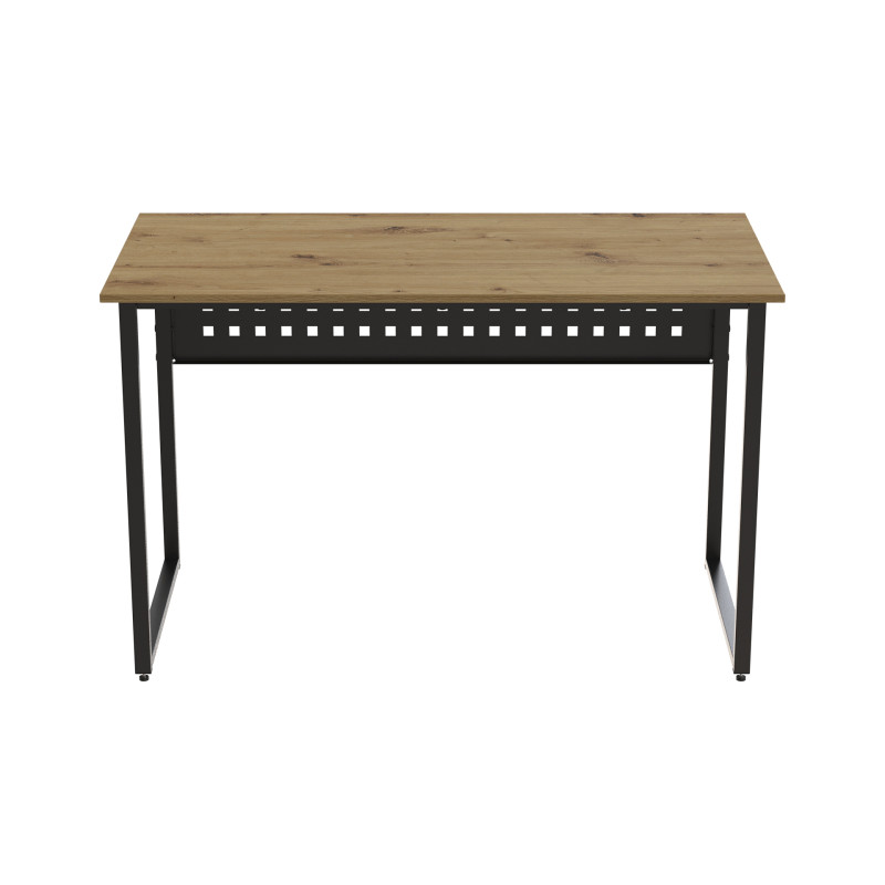 Компьютерный стол Ferrum-decor Майк 75x140x70 черный ДСП Дуб Артизан 32мм (FRD-107132)