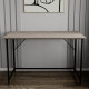 Розкладний стіл Моріс Ferrum-decor 750x1000x600 Чорний метал ДСП Дуб Кремона Канолло 16 мм (FRD-107492) - фото 3