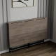 Розкладний стіл Моріс Ferrum-decor 750x1000x600 Чорний метал ДСП Дуб Кремона Канолло 16 мм (FRD-107492) - фото 6