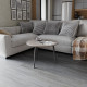 Стол журнальный круглый OPTIMA 1 ноги на конус Ferrum-decor 450x670x670 Черный металл Дуб Кремона Канолло 16 мм (FRD-107532) - фото 4