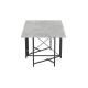 Стол обеденный трансформер книжка Орион Pro Ferrum-decor 75x152x90 Черный металл ДСП Бетон 16 мм (FRD-107402) - фото 9