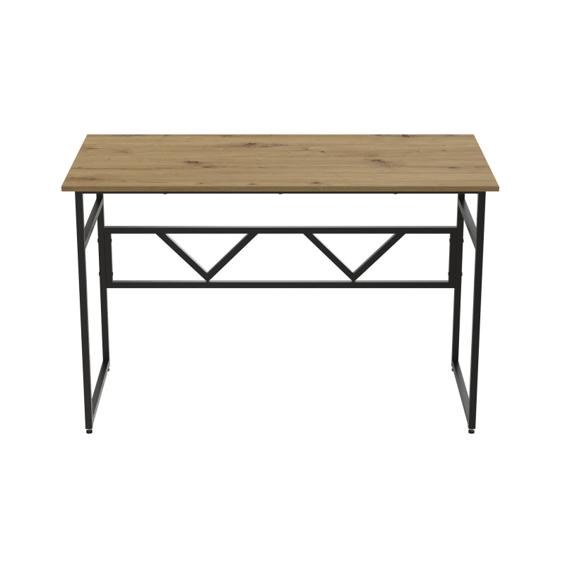 Компьютерный стол Ferrum-decor Раян 75x140x70 черный ДСП Дуб Артизан 16мм (FRD-107092)
