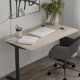 Стіл письмовий Space Ferrum-decor 750x1000x700 Чорний метал ДСП Дуб Сан-Марино 16 мм (FRD-107862) - фото 1