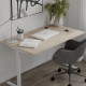 Стіл письмовий Space Ferrum-decor 750x1000x700 Білий метал ДСП Дуб Сан-Марино 16 мм (FRD-107882) - фото 3