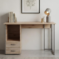 Компьютерный стол Ferrum-decor Отто 75x120x60 серый ДСП Дуб Артизан 16мм (FRD-107003)