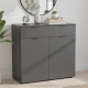 Комод в гостиную Doros Рон 2 80х38х100 см Графит (DRS-011295) - фото 1