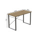 Компьютерный стол Ferrum-decor Дейв 75x140x60 черный ДСП Дуб Артизан 16мм (FRD-107053) - фото 4
