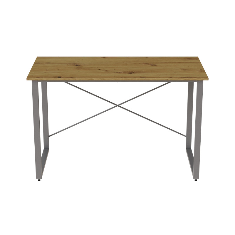 Компьютерный стол Ferrum-decor Дейв 75x100x70 серый ДСП Дуб Артизан 16мм (FRD-107033)
