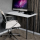 Універсальний стіл Prime Ferrum-decor 750x1400x700 Чорний метал ДСП Білий 16 мм (FRD-107673) - фото 2