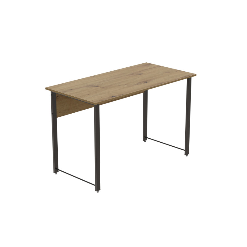Компьютерный стол Ferrum-decor Курт 75x100x70 черный ДСП Дуб Артизан 16мм (FRD-107143)