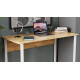 Компьютерный стол Ferrum-decor Курт 75x140x70 белый ДСП Дуб Артизан 16мм (FRD-107163) - фото 1