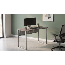 Стол письменный Майк Ferrum-decor 75x140x60 Серый металл ДСП Дуб Кремона Канолло 16 мм (FRD-108203)