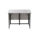 Стол-книжка трансформер Морис 2 Ferrum-decor 750x1000x1100 Черный металл ДСП Бетон 16 мм (FRD-107323) - фото 5