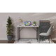 Стіл розкладний Морис 900 Ferrum-decor 750x900x500 Чорний метал ДСП Білий 16 мм (FRD-107313) - фото 10