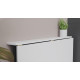 Стіл розкладний Морис 900 Ferrum-decor 750x900x500 Чорний метал ДСП Білий 16 мм (FRD-107313) - фото 11