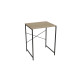 Стеллаж полка Бафрум 401 Ferrum-decor для стиральной машины 90x70,5x60,5 Черный металл ДСП Дуб Сонома 16 мм (FRD-107353) - фото 5