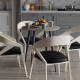 Стол круглый OPTIMA 4 ноги на конус Ferrum-decor 750x670x670 Черный металл ДСП Дуб Кремона Канолло 16 мм (FRD-107563) - фото 3