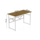 Компьютерный стол Ferrum-decor Раян 75x120x60 белый ДСП Дуб Артизан 32мм (FRD-107073) - фото 5