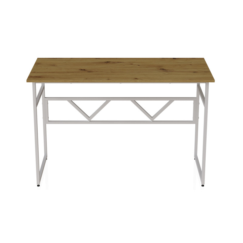 Компьютерный стол Ferrum-decor Раян 75x120x60 белый ДСП Дуб Артизан 32мм (FRD-107073)